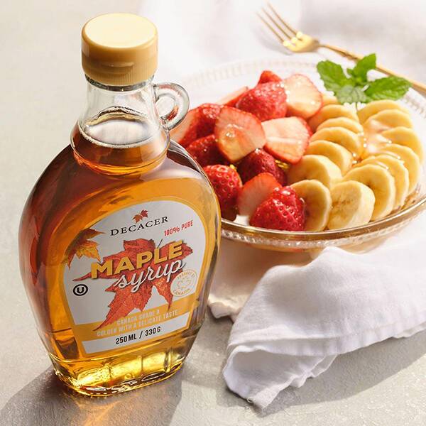デカセール　メープルシロップ　グレードＡゴールデン　330g
