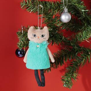 クリスマス　モコネコ　モカちゃん2025　1個【クリスマス】