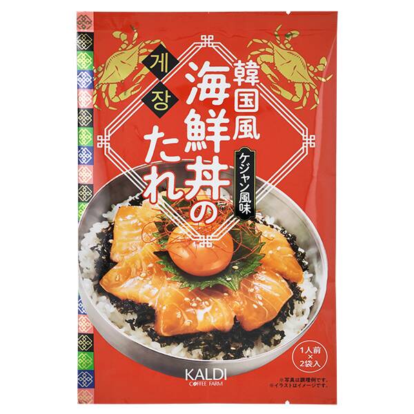 韓国風海鮮丼のたれ　ケジャン風味　60g