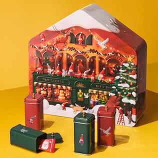 ティンハウスカレンダー2025　1個【クリスマス】