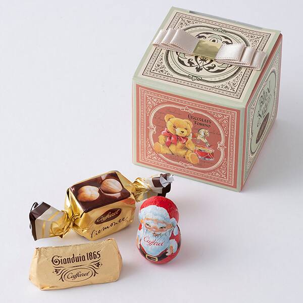 オンラインストア限定　カファレル　クリスマス　ピッコロナターレ　ジャンドゥーヤチョコレート　3p【クリスマス】