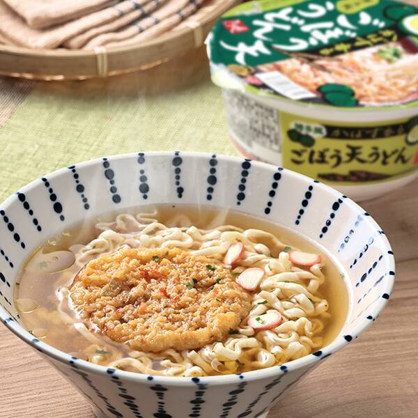 かぼす香る博多風ごぼう天うどん　90g