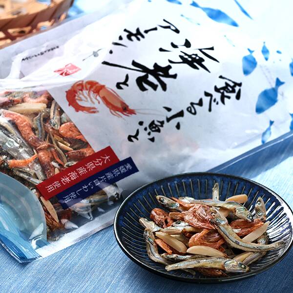 食べる小魚と海老とアーモンド　45g