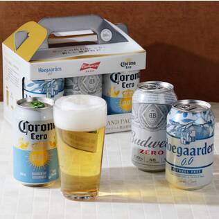 オンラインストア限定　世界の脱アルコールビール　3種アソート6缶パック