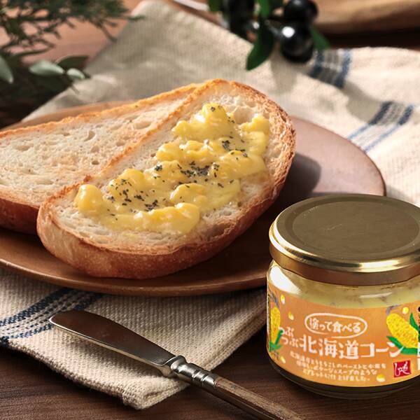 塗って食べる　つぶつぶ北海道コーン　90g