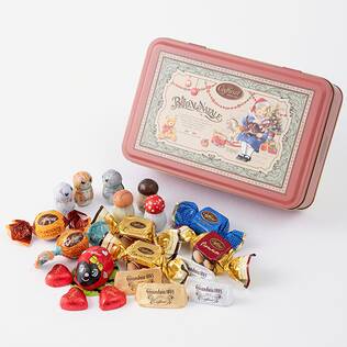 オンラインストア限定　カファレル　ノッテサンタ缶　ジャンドゥーヤチョコレート　20p【クリスマス】