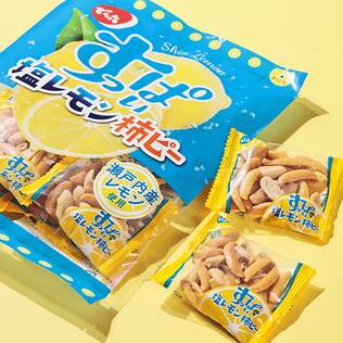 でん六　塩レモン柿ピー　120g