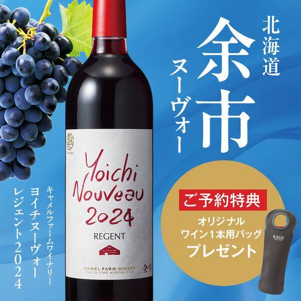 【予約販売】【お酒】ヨイチヌーヴォー　レジェント2024（赤）750ml●予約特典保冷バッグ付き【11/8以降お届け】