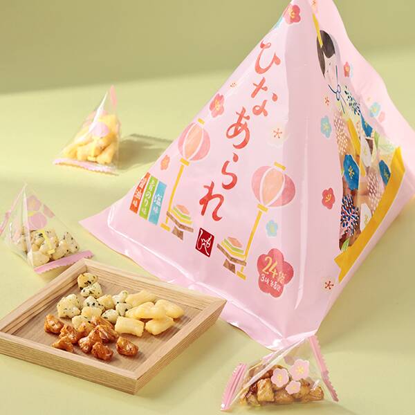 ひなあられ三角パック　24p
