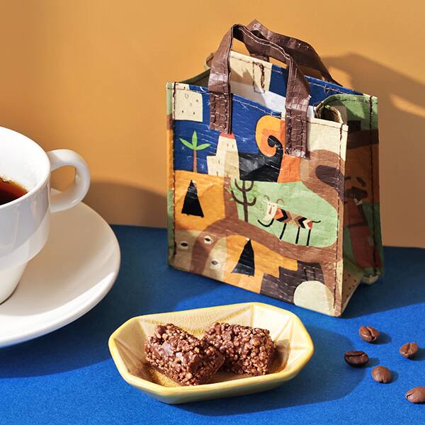 エコバッグ伝説柄ミニミニミニクランチ　1個