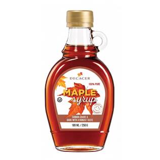 デカセール　メープルシロップ　グレードAダーク　250g