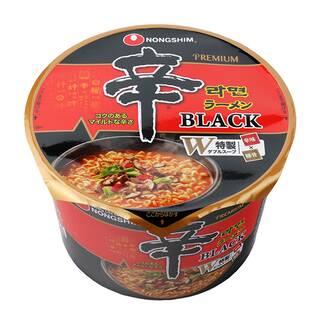 農心　辛ラーメン　ブラック　カップ　101g