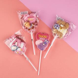 マシュマロ　ロリポップ（ドッグ＆ラビット）　1p