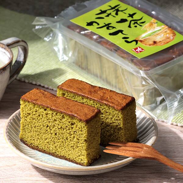 抹茶かすてら　5切【賞味期限：2026/5/1】