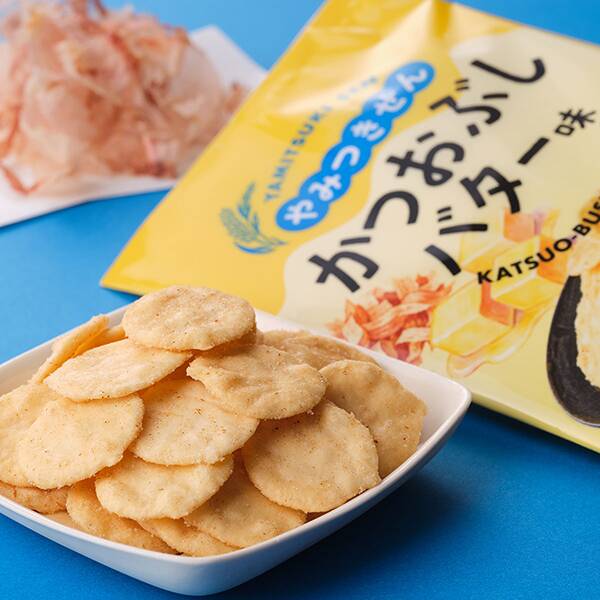 やみつきせん　かつおぶしバター味　40g