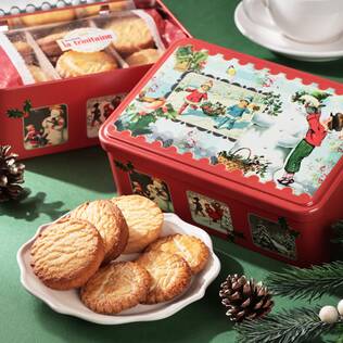 オンラインストア限定　ラ・トリニテーヌ　クッキー　エンジョイ・ウィンター　350g【クリスマス】