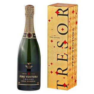 【お酒】ペレ・ベントゥーラ　カバトレゾールブリュットグラン・レセルバ（白・発泡）　ギフトボックス入り