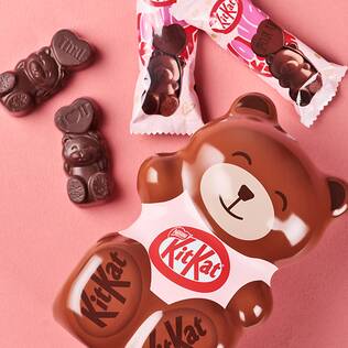 オンラインストア限定　キットカット　ハートフルベアー　ベアー缶　6p