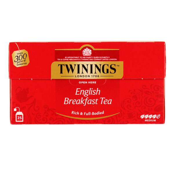 トワイニング　イングリッシュブレックファースト　ティーバッグ　25p
