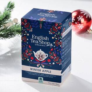 オンラインストア限定　イングリッシュティーショップ　ウィンター　アップル　20p【クリスマス】