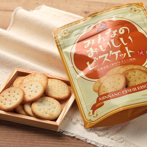 北海道から　みんなのおいしいビスケット　50g
