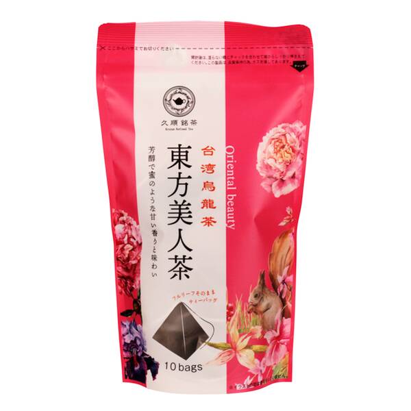 久順銘茶　東方美人茶リーフティーバッグ　10p