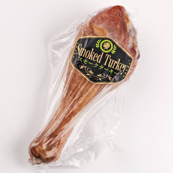 【冷凍】アメリカ産　スモークターキーレッグ　1本