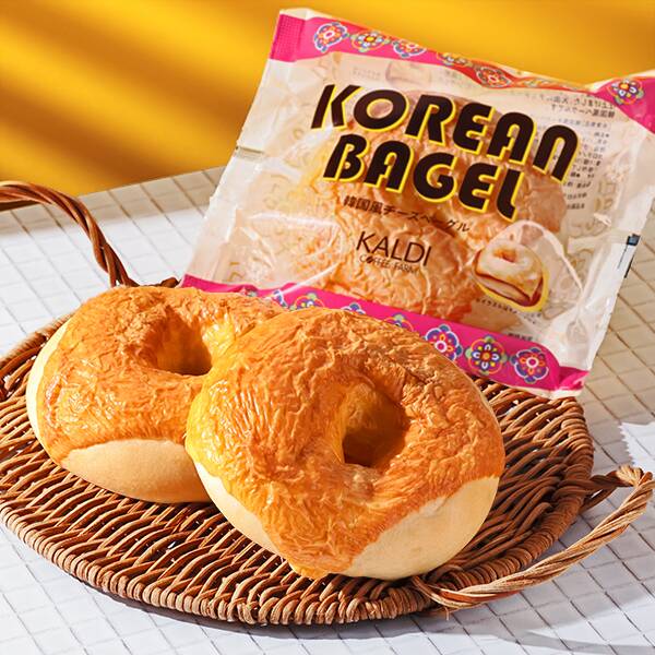 【冷凍】韓国風チーズベーグル　1p