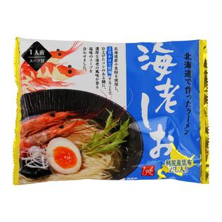 北海道から　北海道でつくったラーメン　海老しお　106g