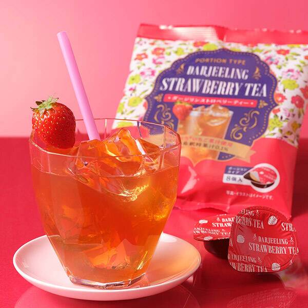 ダージリンストロベリーティー　ポーションタイプ　8p