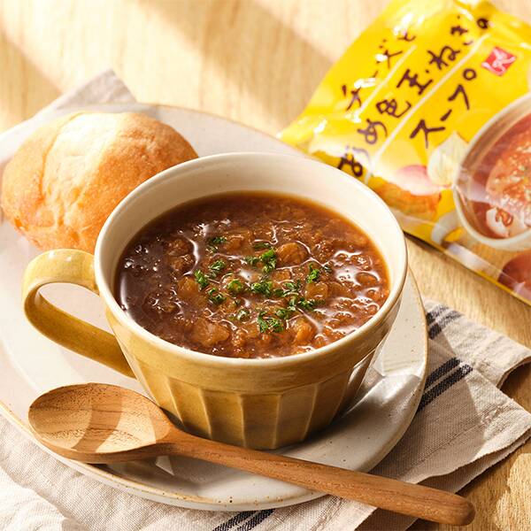 チーズとあめ色玉ねぎのスープ　160g