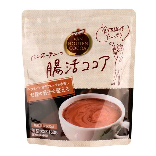 バンホーテンの腸活ココア　160g