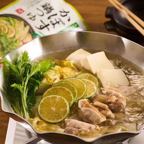 かぼす鍋つゆ　2-3人前