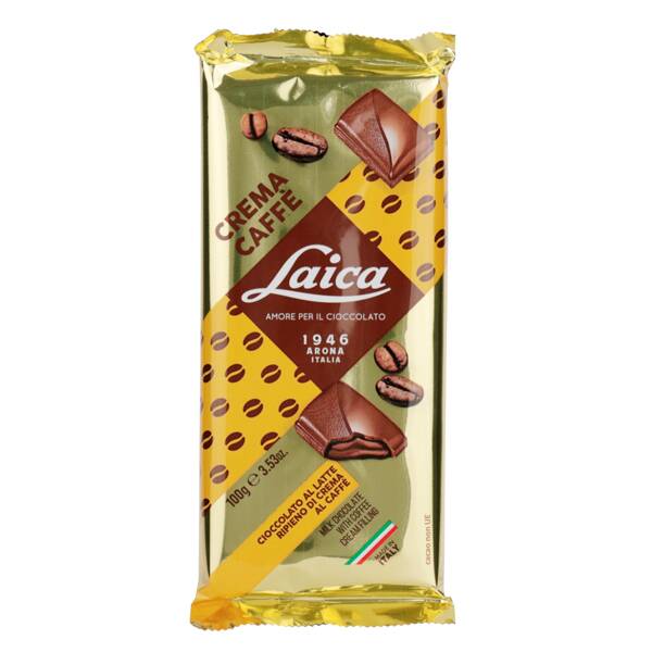 ライカ　ミルクチョコレート　コーヒークリームフィリング　100g