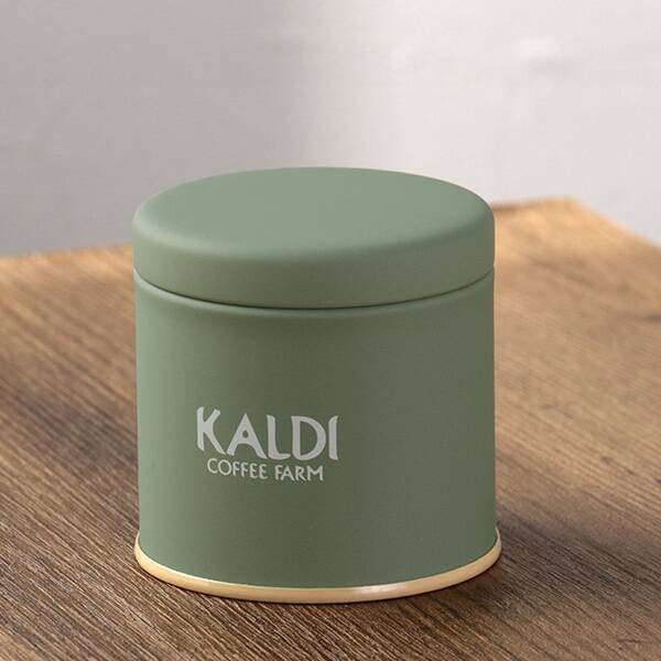 KALDI オリジナル ミニキャニスター 缶 2色セット - コーヒー