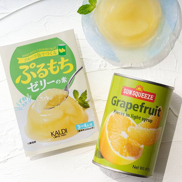 フルーツ缶でつくるぷるもちゼリーの素　16g