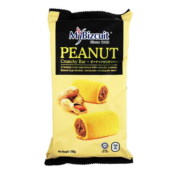マイビスケット　ピーナッツクランチバー　100g