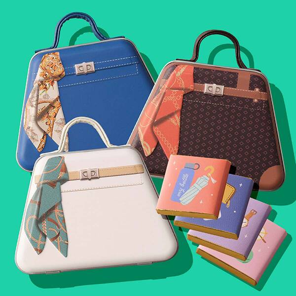 ミニチュアハンドバッグ缶　1個