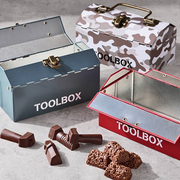 ツールボックス缶チョコレート　1個