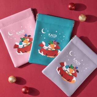 クリスマスぱっちんポーチ　1個【クリスマス】