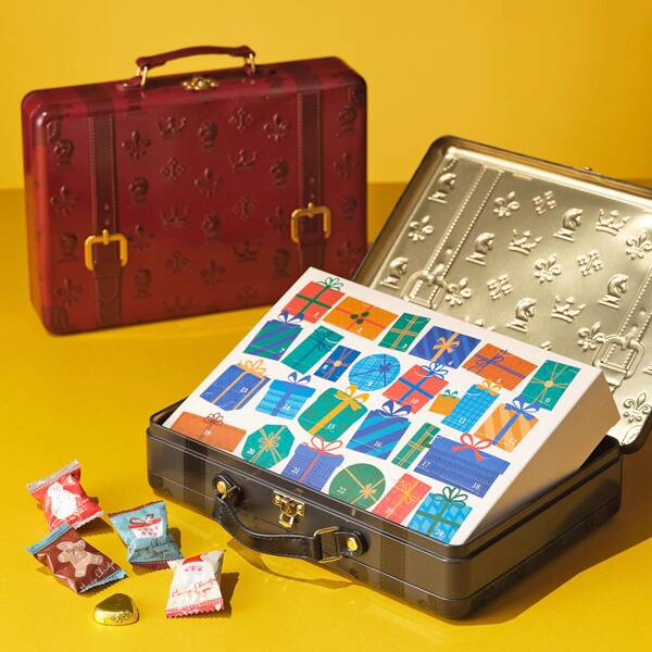 トランク缶カレンダー　1個【クリスマス】