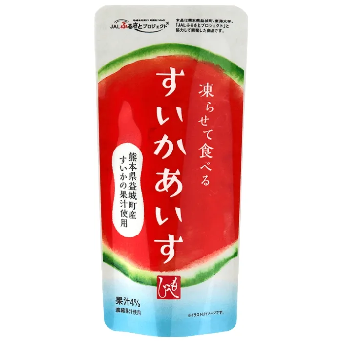 凍らせて食べる すいかあいす